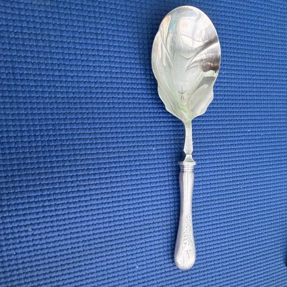 Vintage Birks Regency Plate Queen Mary - silverplate, Barry SPOON &GRAVITY LADLE